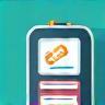 Easy online booking interface icon